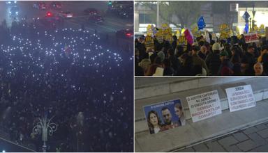 manifestants roumanie politique