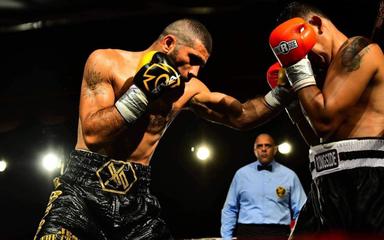 Yurik Mamedov combat à Atlantic City dans le New Jersey