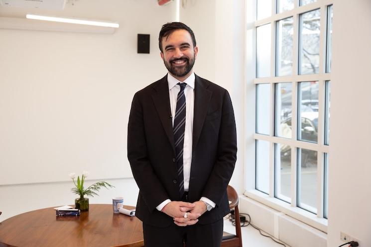 zohran mamdani pendant the mayor is listening