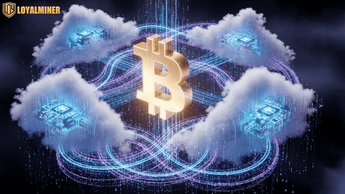 Bitcoin volatil : LoyalMiner mise sur la stabilité de la puissance de calcul