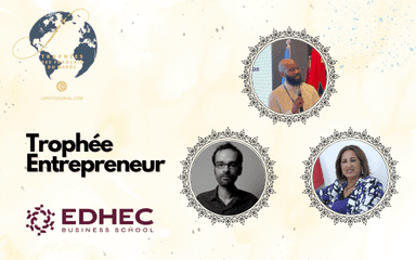 les 3 finalistes du Trophée Entrepreneur 2026