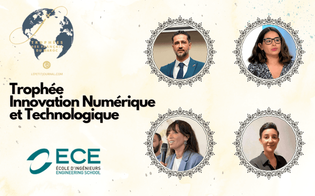 les 4 finalistes du Trophée Innovation numérique et technologique