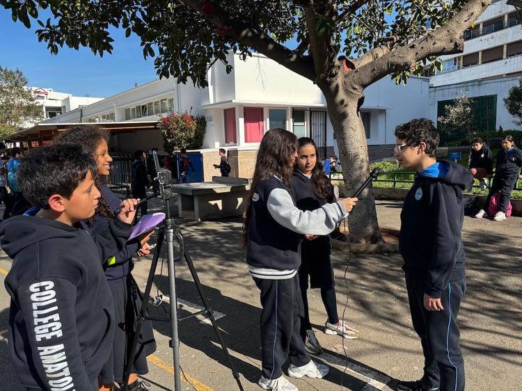 Au coeur du Club Presse du Collège Anatole France à Casablanca