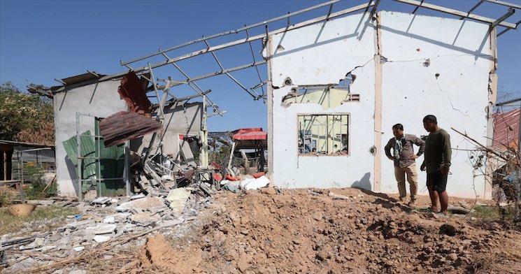 Le temps du retour et de la reconstruction à la frontière Cambodge -Thaïlande