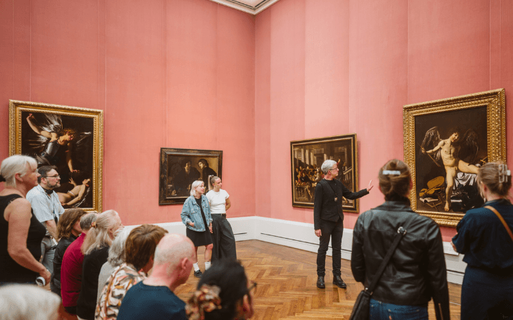 Visite guidée de l’œuvre "Amour vainqueur" de Caravage à la Gemäldegalerie