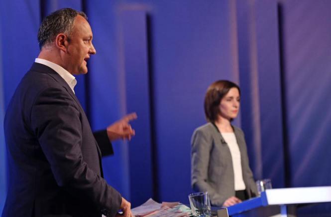 igor dodon si maia sandu romania