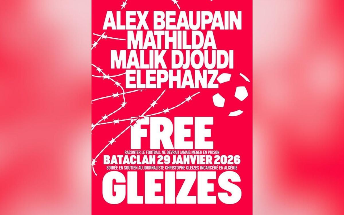 Affiche soirée FREEGLEIZES au Bataclan le 29 janvier 2026