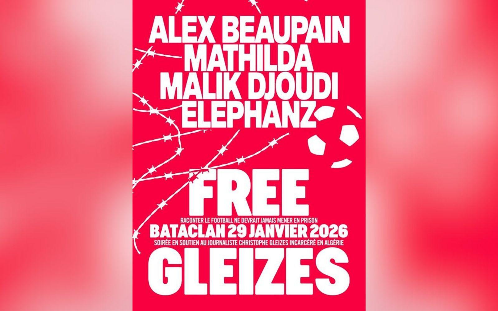 Affiche soirée FREEGLEIZES au Bataclan le 29 janvier 2026