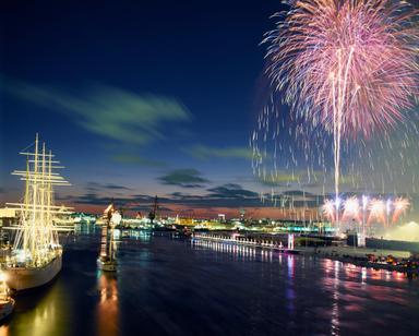Célébration de la nouvelle année à Göteborg