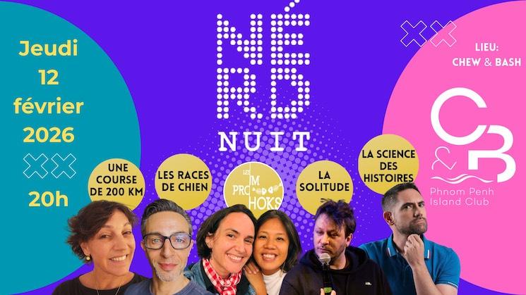 Une nouvelle soirée Nerd Nuit annoncée à Phnom Penh