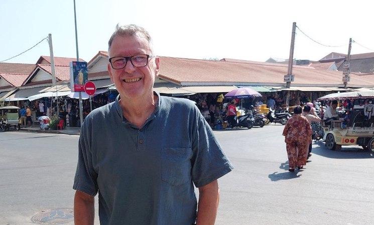 À Siem Reap, Bernard Podevin, la solidarité discrète au service des Français