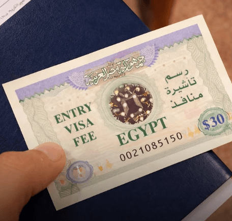 Visa d’entrée en Égypte – Frais de 30 dollars américains