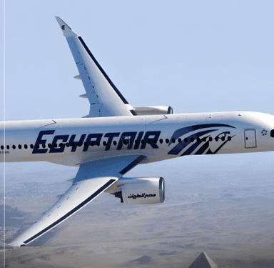 Avion de la compagnie EGYPTAIR