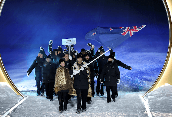 Equipe NZ ouverture JO hiver 2026