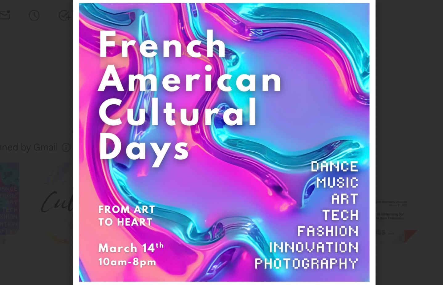 Affiche de French American Cultural Days 2026