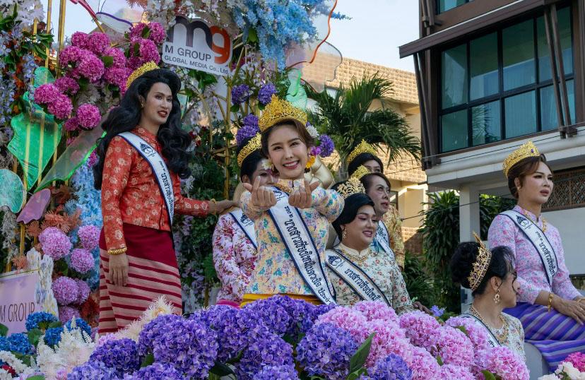 Festival fleurs Chiang Mai