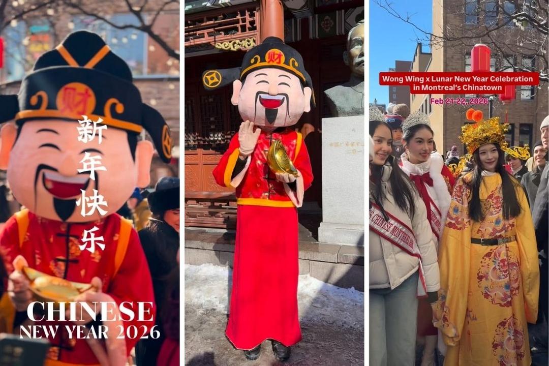 personnages du Nouvel an chinois 2026 à Montreal