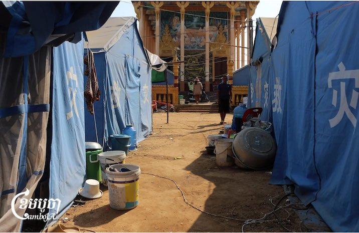 Les milliers de déplacés cambodgiens dans l’attente de logements temporaires