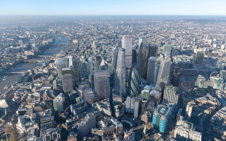 Skyline de Londres en 2030