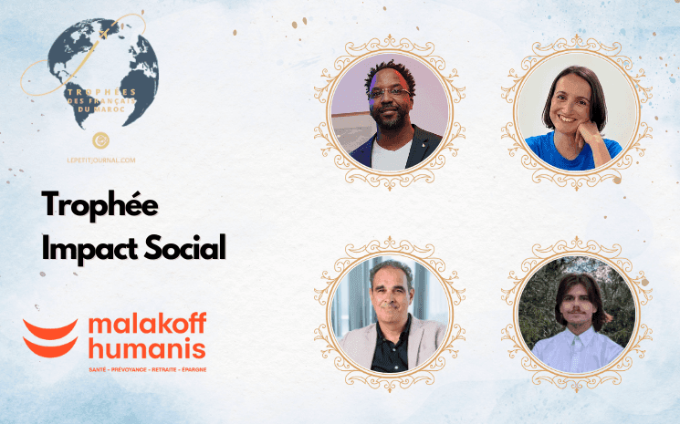 les 4 finalistes du Trophée Impact Social 2026