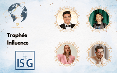 les 4 finalistes du Trophée Influence 2026