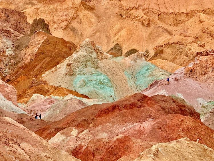 Valley de la mort 1 The Artist Drive