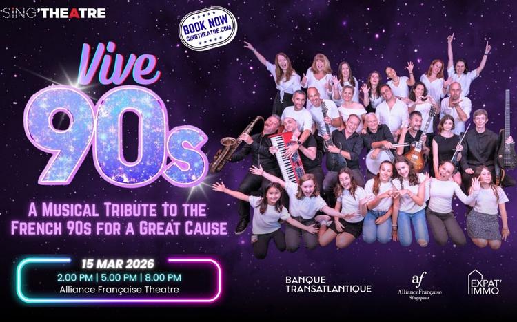 Affiche Vive 90s à Singapour