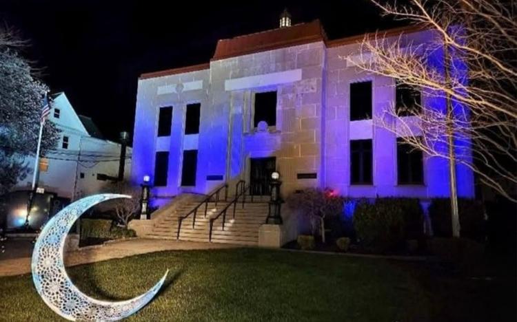 Maison décorée à l’effigie du Ramadan.