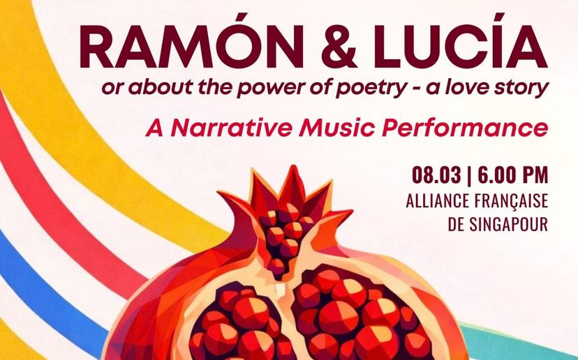 Ramón & Lucía : un concert narratif entre musique française et poésie espagnole à l’Alliance française de Singapour