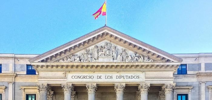 congrès des députés à madrid