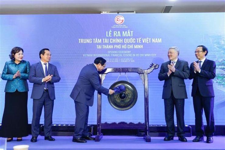 Lancement officiel du centre financier à Hô Chi Minh-Ville