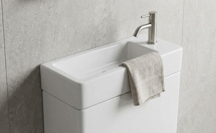 Lave-mains sans arrivée d'eau dans les wc : quelles options ?