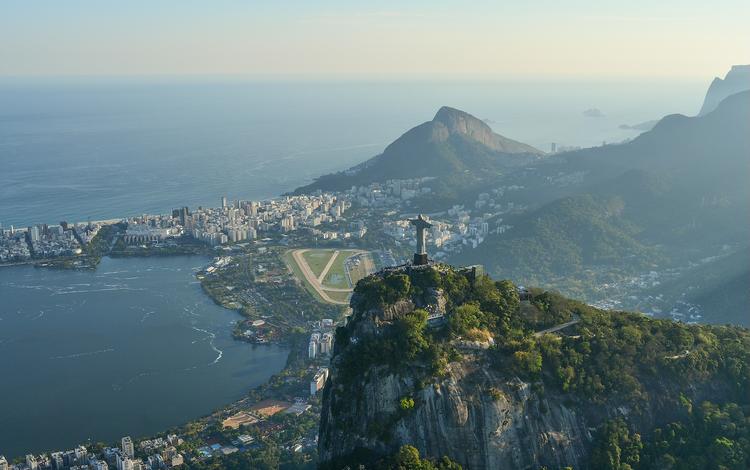 photo vue aérienne de Rio de Janeiro au Brésil