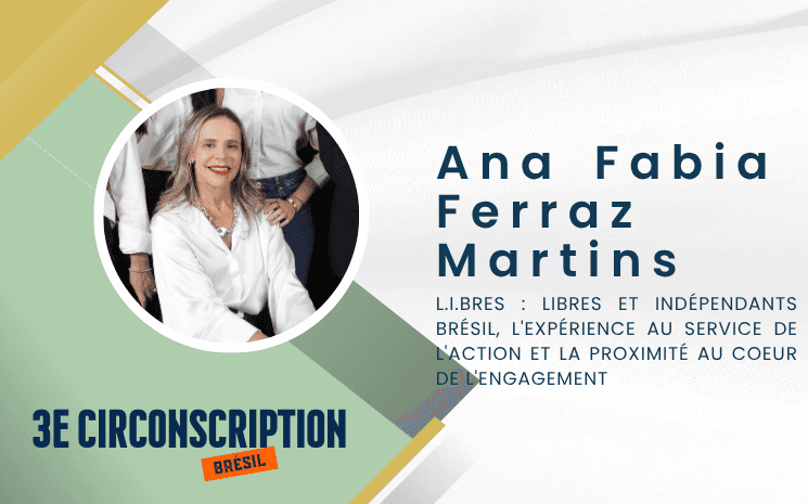 Ana Fabia Ferraz Martins candidate aux élections consulaires 2026