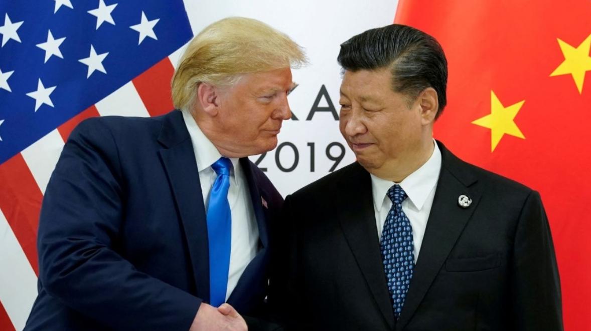 Donald Trump and Xi Jinping photo