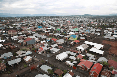Goma, ville en République démocratique du congo