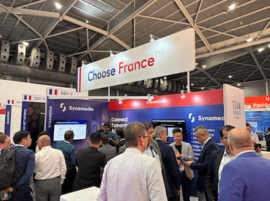 Le Pavillon France lors de l’Asia Tech x Singapore (BroadcastAsia) 2025 - Crédit photo: FCCS