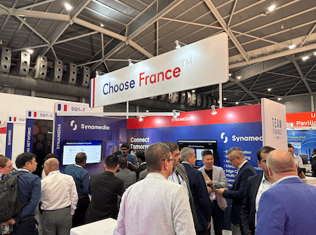 Le Pavillon France lors de l’Asia Tech x Singapore (BroadcastAsia) 2025 - Crédit photo: FCCS