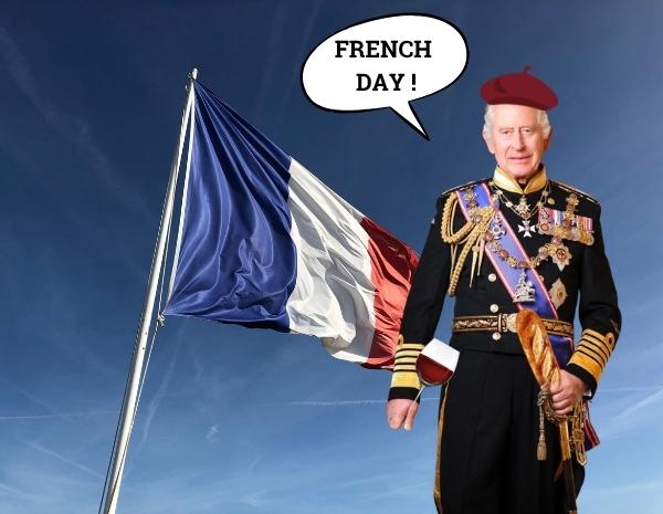 Charles III french day 25 avril