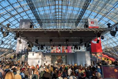 La scene principale de la Leipziger Buchmesse