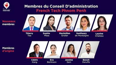 Nouvelle équipe pour piloter La French Tech Phnom Penh