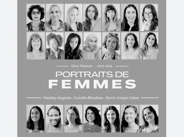 Affiche portrait de femmes par SJJ Agency