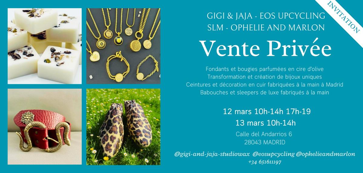 affiche de la vente privée