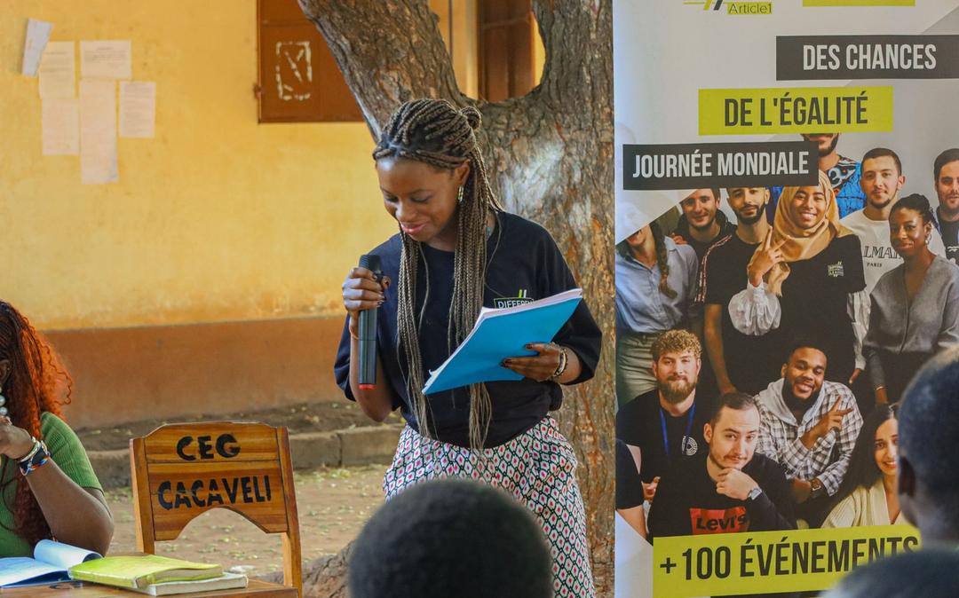 Jennifer de Sousa au Togo