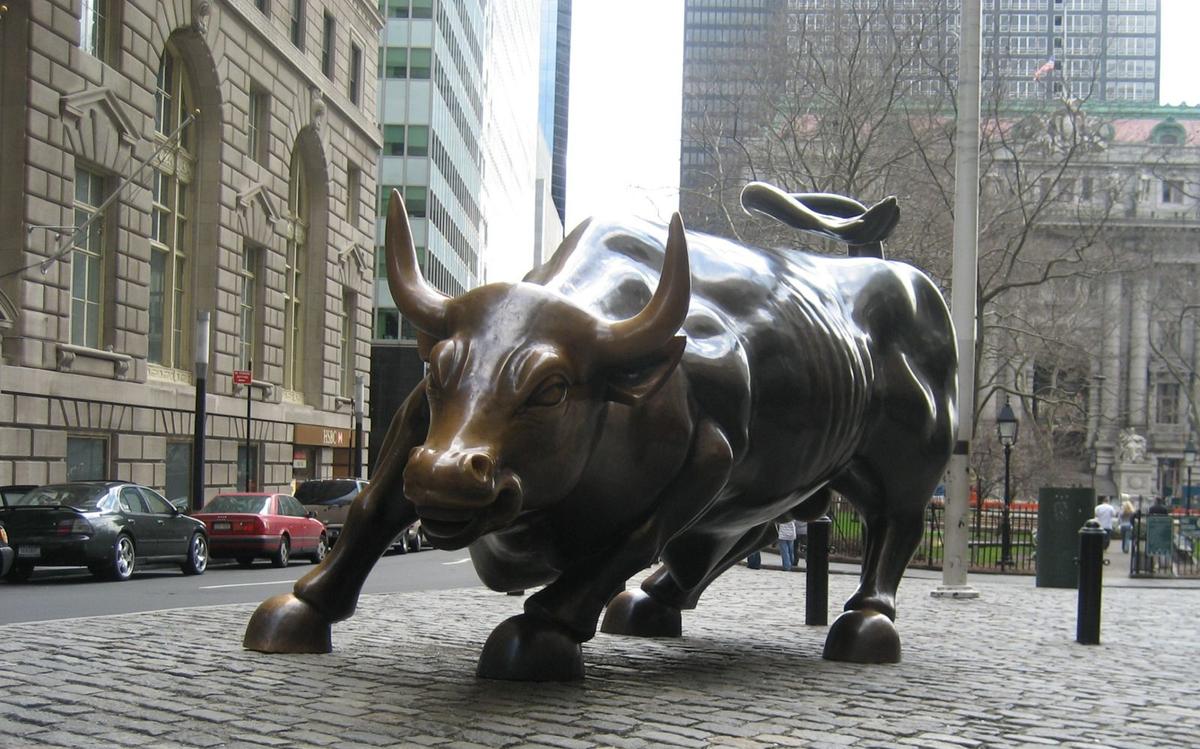 Le taureau de Wall Street ou « Charging Bull ».