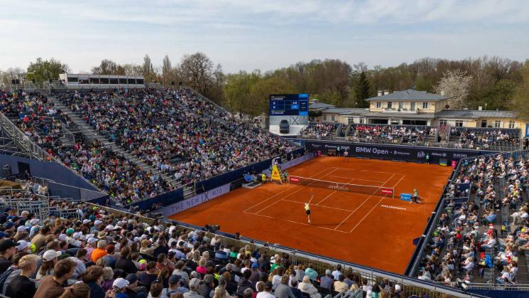photo d'un court de tennis