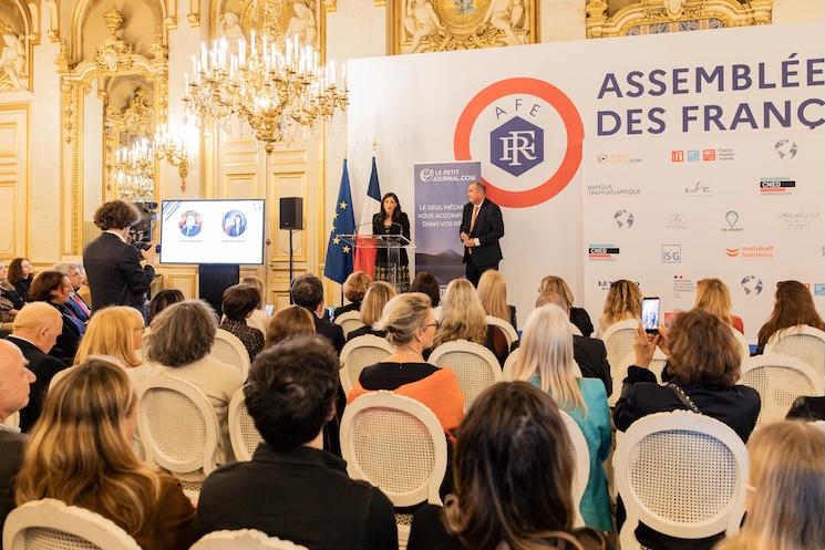 Eleonore Caroit pendant les Trophées des Français de l'étranger 2026