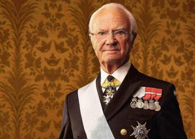 Portrait officiel du roi Carl XVI Gustaf
