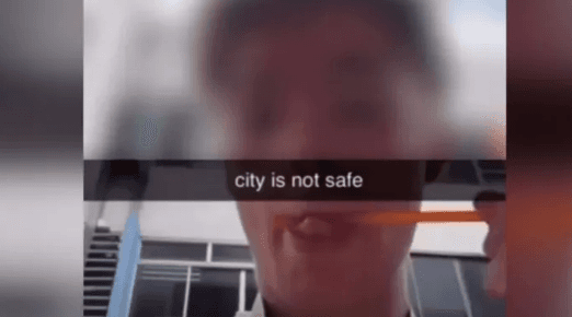 extrait de la vidéo virale d'un étudiant français à Singapour