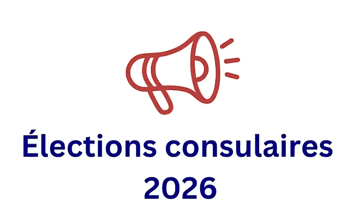Logo pour les élections consulaires 2026
